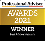 professional adviser award winner 2021 best network