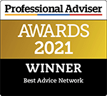 Professional adviser award winner 2021 best network